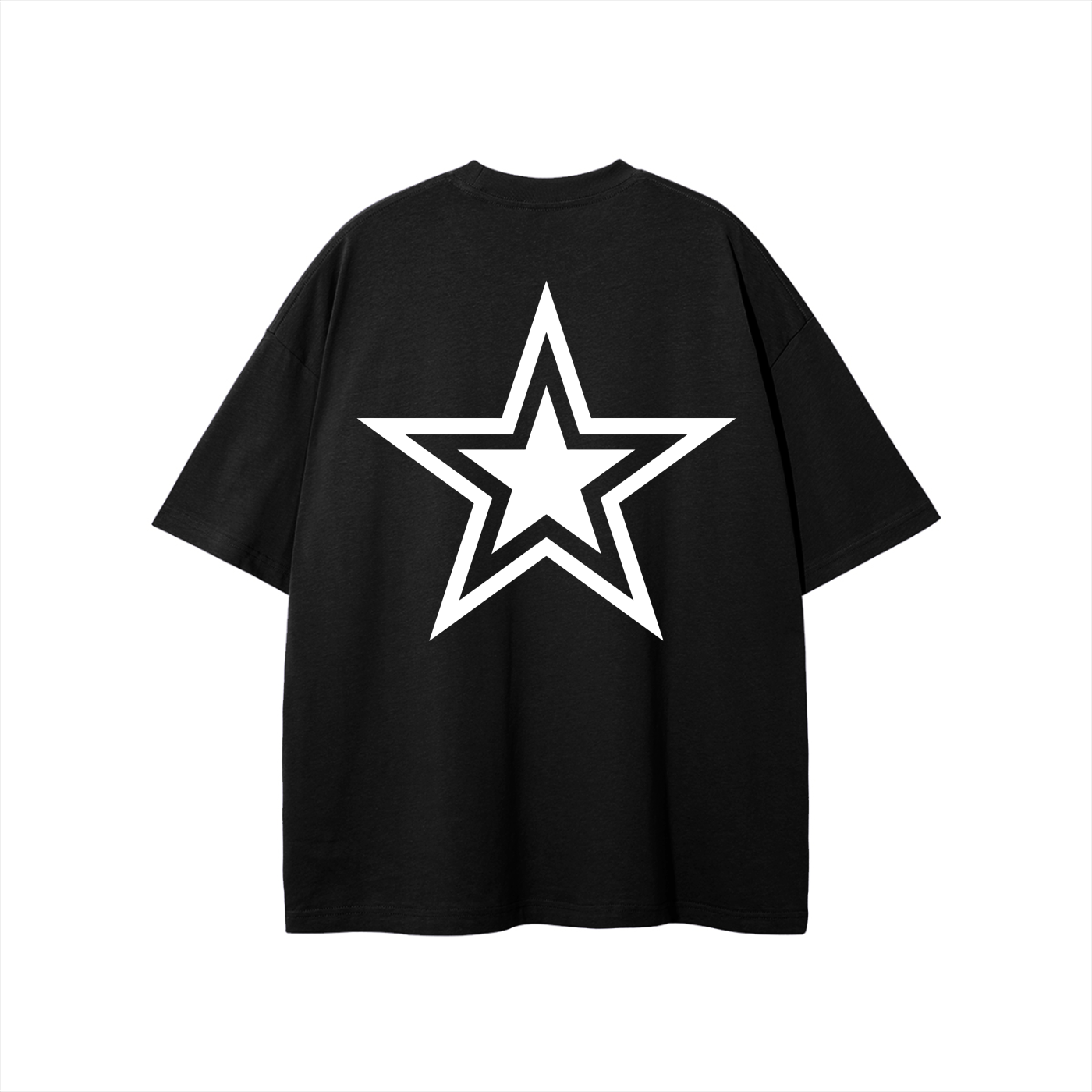 STAR - T-SHIRT (BLACK)