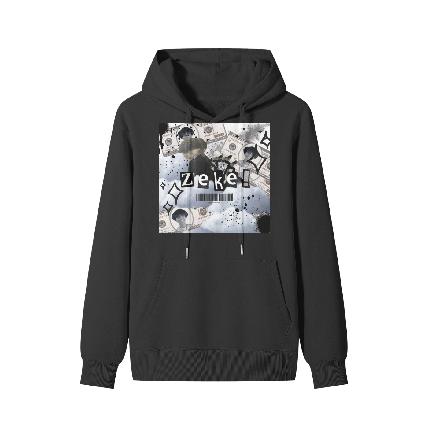 ZEKE! - HOODIE (BLACK)